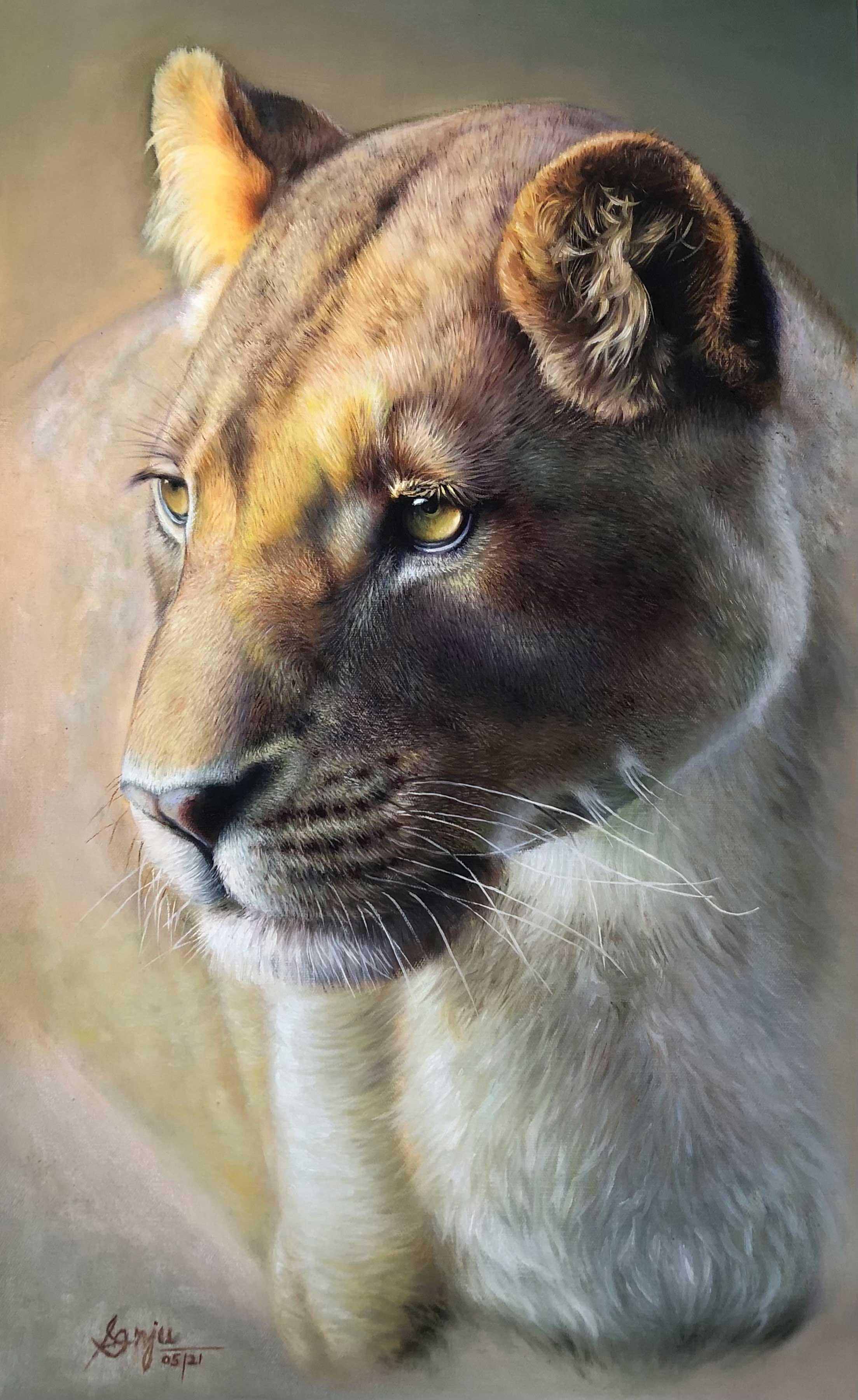 Wintry Mountain Landscape